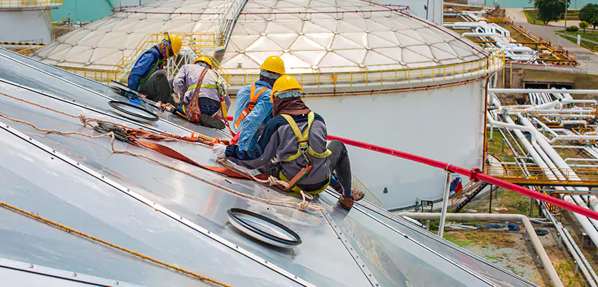 Emergency Commercial Roof Repair in Skokie