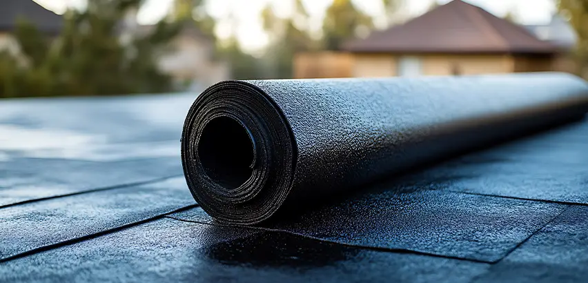 Rubber Flat Roof Replacement in Skokie