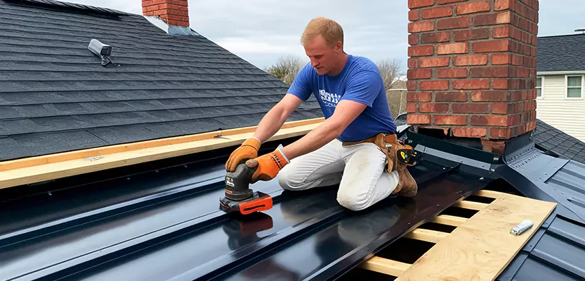 Metal Barn Roof Replacement in Skokie