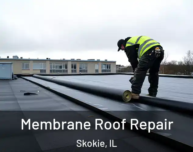  Membrane Roof Repair Skokie, IL