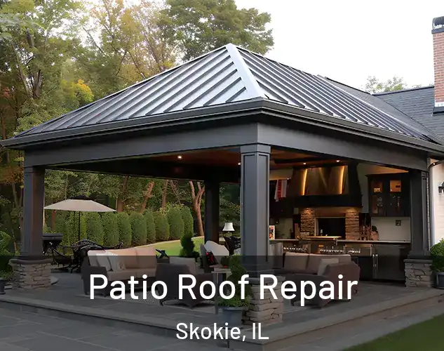  Patio Roof Repair Skokie, IL